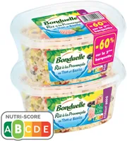 Riz à la Provençale au Thon & Basilic Bonduelle 500gx2 2éme à -60%