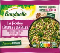Poêlée légumes & céréales Brocolis