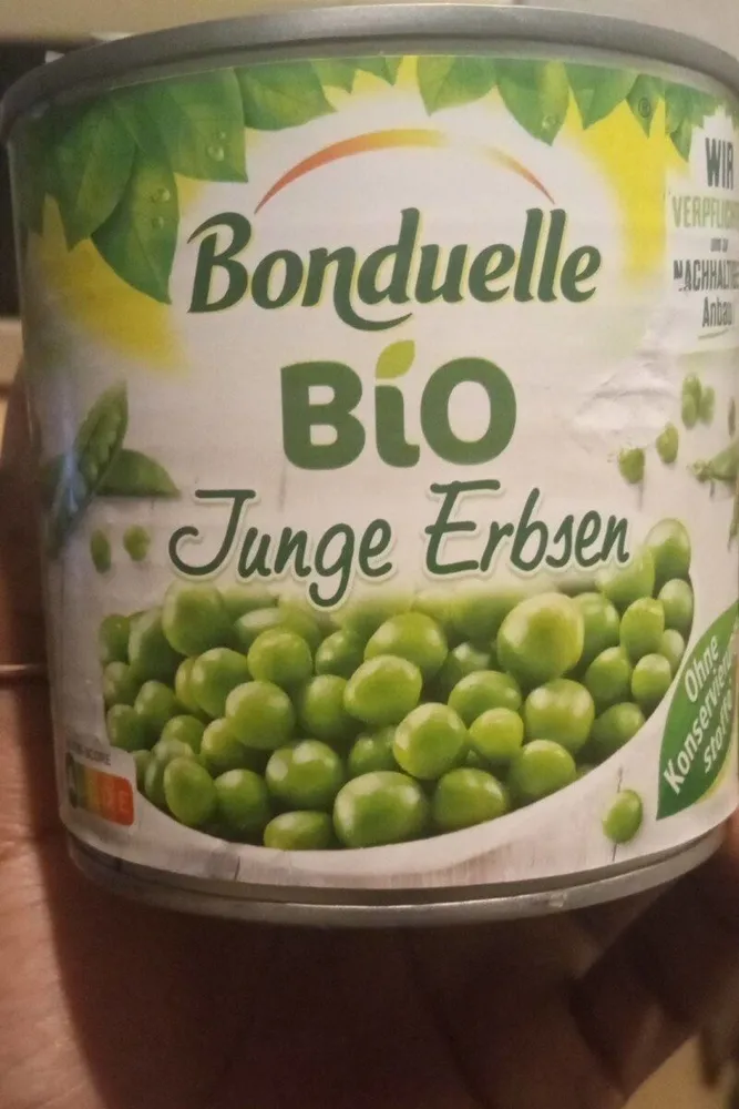 BIO Junge Erbsen