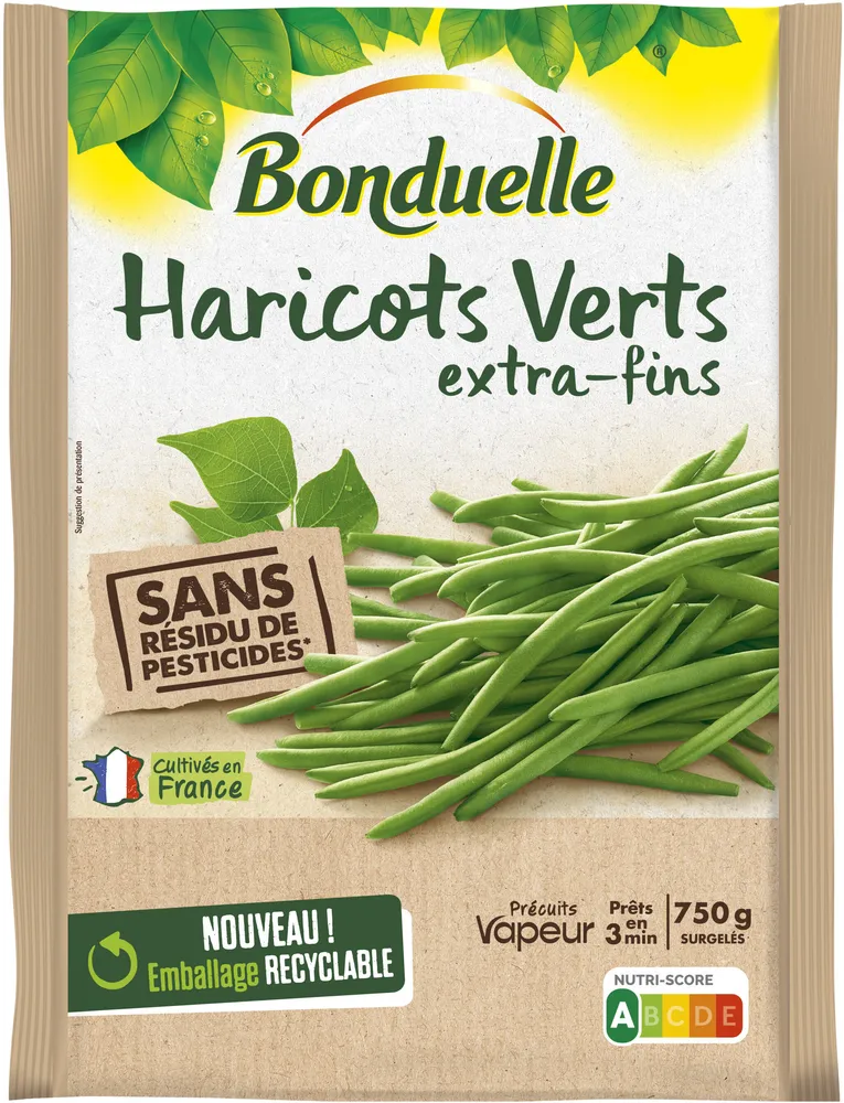 Haricots verts SRP 750G