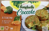 Coccole - Tortini di Broccoli e carote
