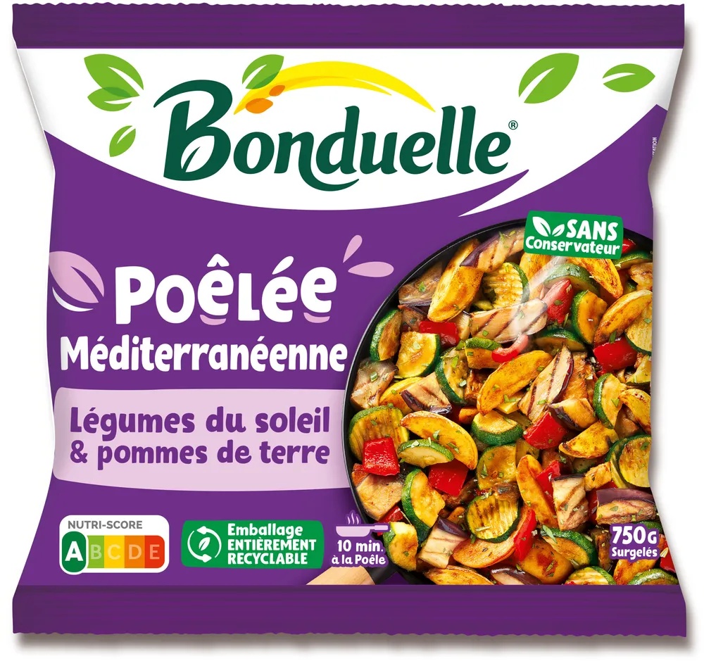 Poêlée Méditerranéenne 750g