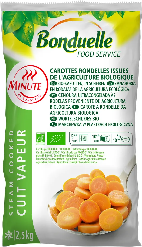 Carotte rondelle BIO Minute® FR