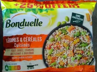 Légume & céréales cuisinés
