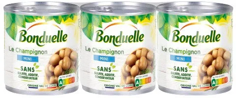 Champignon Mini sans sulfite 1/4 x3