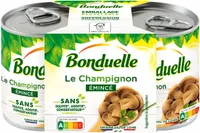 Champi émincé sans sulfite 1/4x2