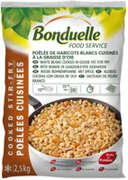 Poêlée de haricots blancs cuisinés