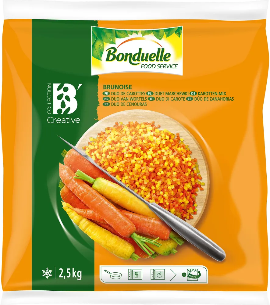 Brunoise duo de carottes
