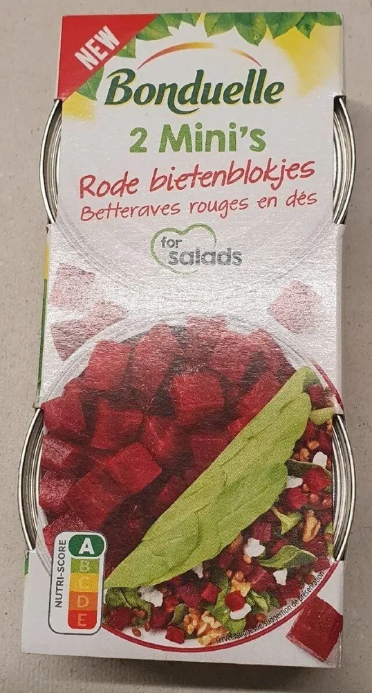 Rode bietenblokjes
