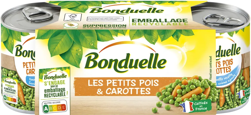 Les petits pois carottes