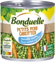 Pois carottes sans arôme ajouté 1/2