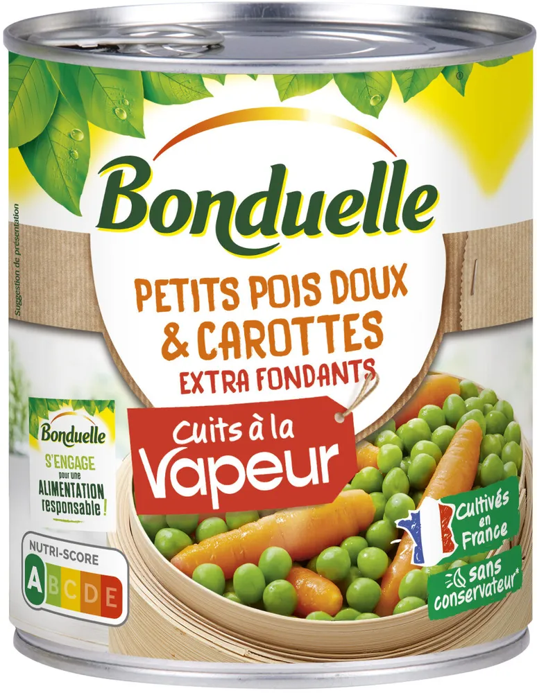 Pois carottes Vapeur 4/4