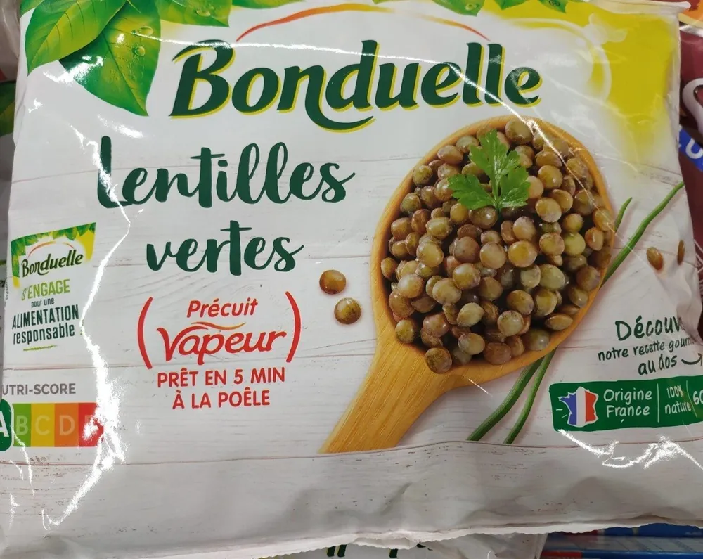 Lentilles vertes