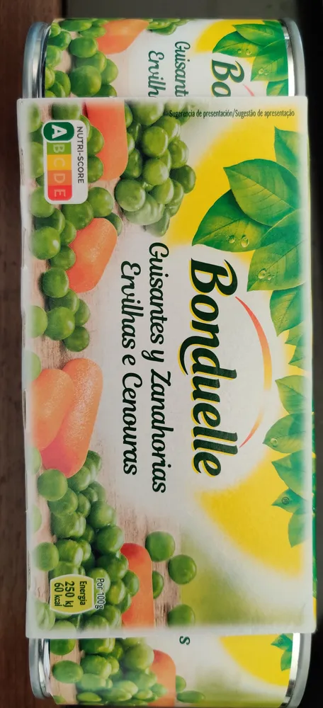 Guisantes y Zanahorias Ervilhas e Cenouras