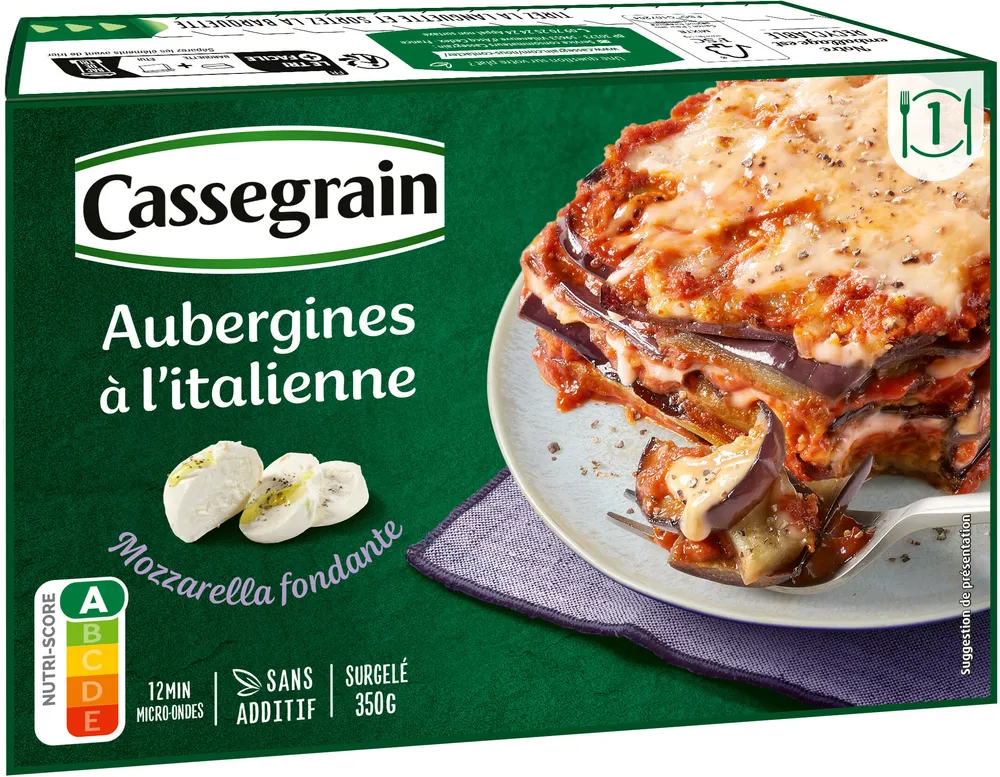 Aubergines à l'Italienne 350G