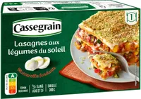 Lasagnes aux Légumes du Soleil 300G