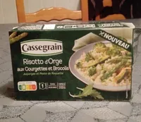 Risotto d'orge aux courgettes et Brocolis