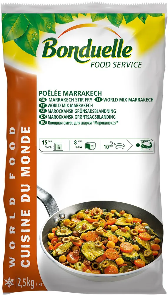 Poêlée Marrakech (cuisinée)