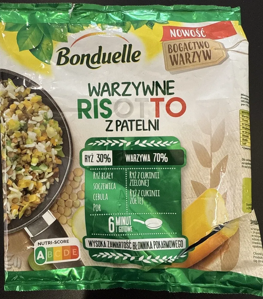 Warzywne risotto z patelni