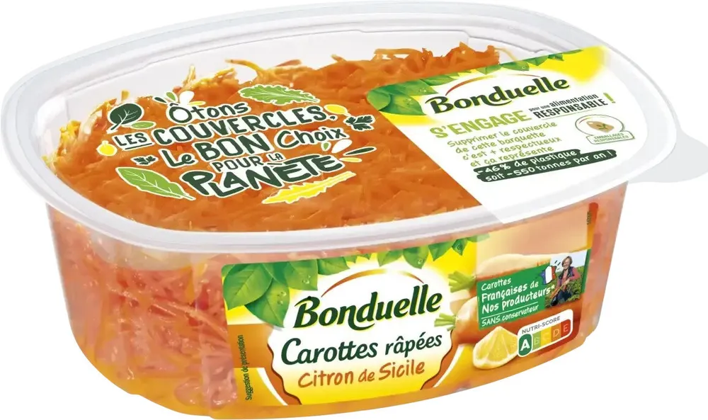 Carottes rapees citron dnp 320g