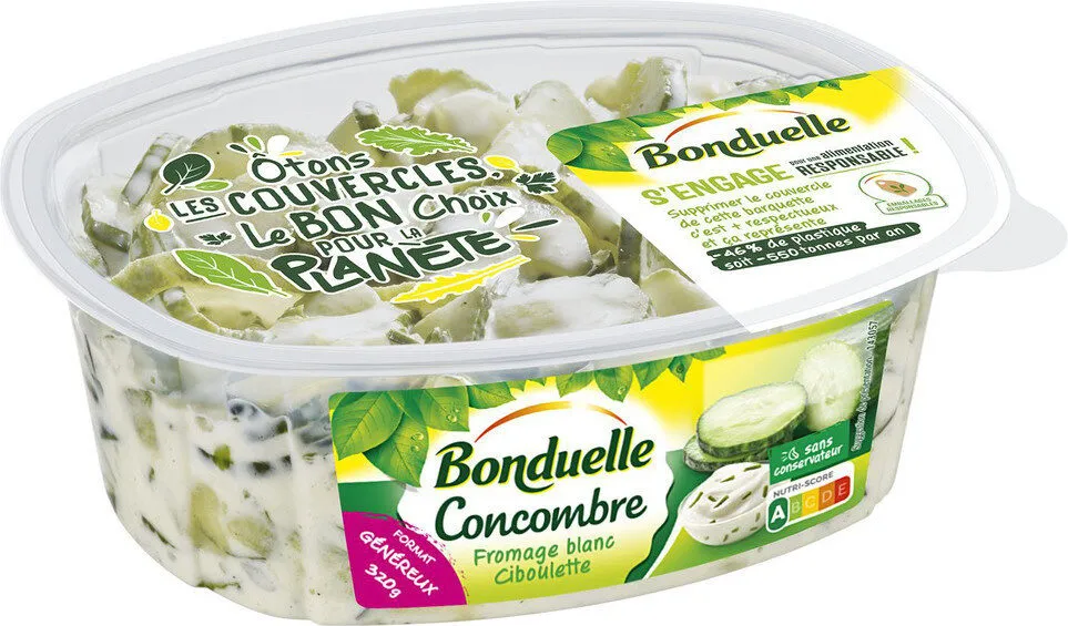 Concombre fromage blc 320g