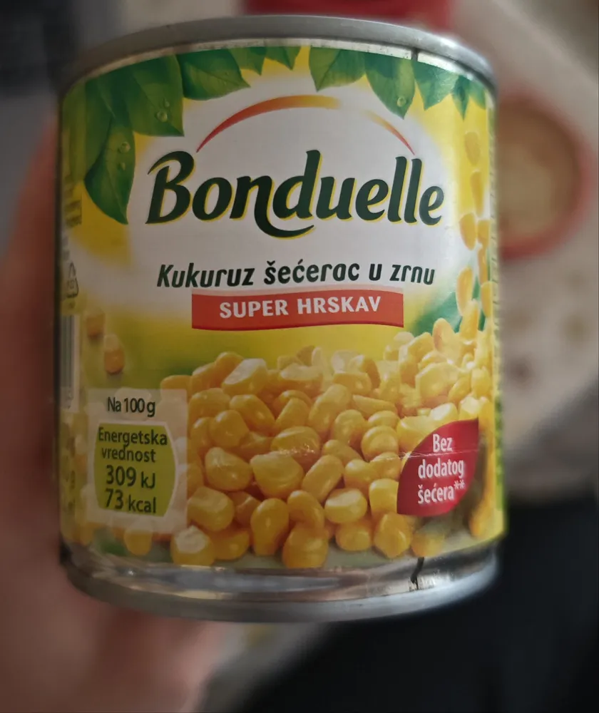 Kukuruz šećerac u zrnu