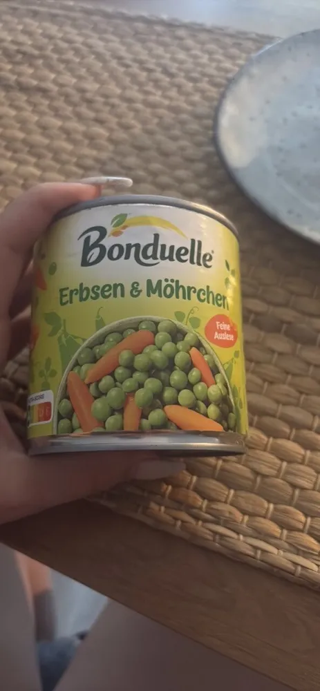 Erbsen mit Möhrchen