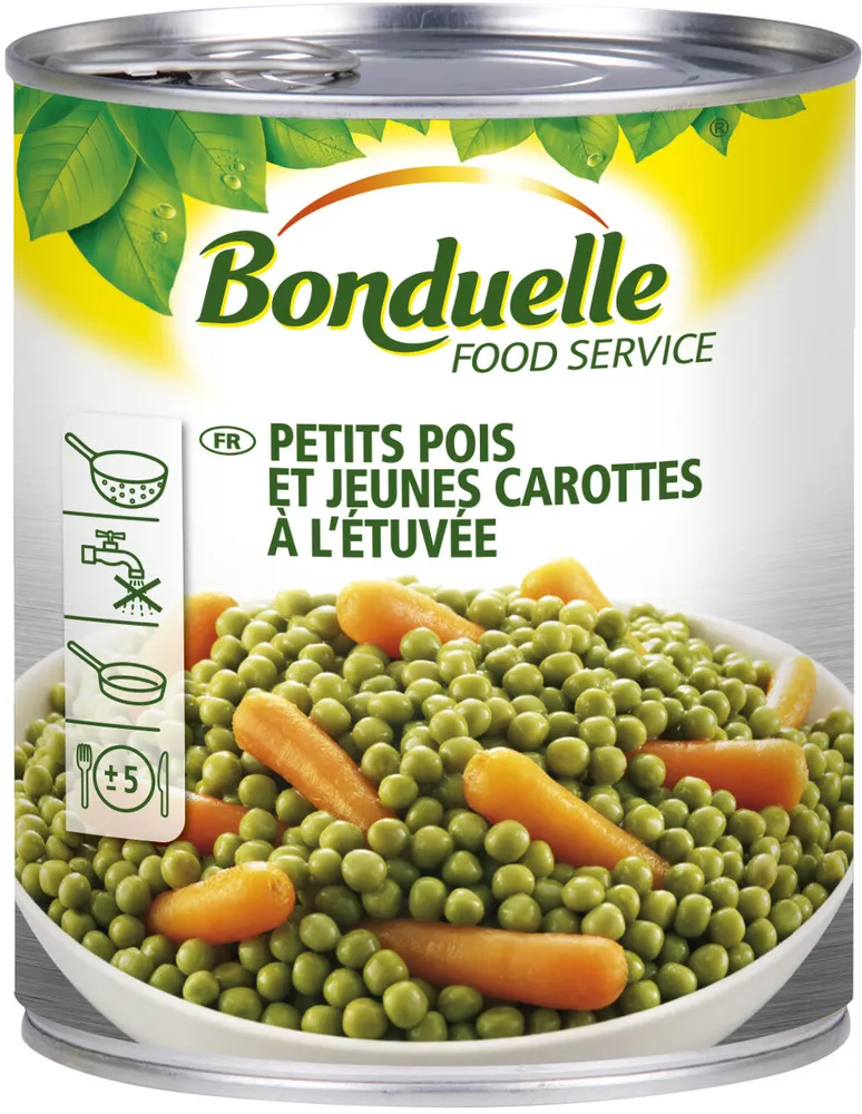 Petit pois et jeune carotte CE2 FR