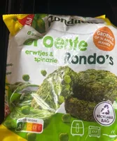 Groente rondo’s   - Erwtjes & Spinazie