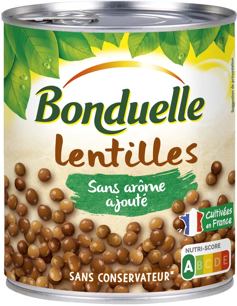 Lentilles Jus Nature 4/4