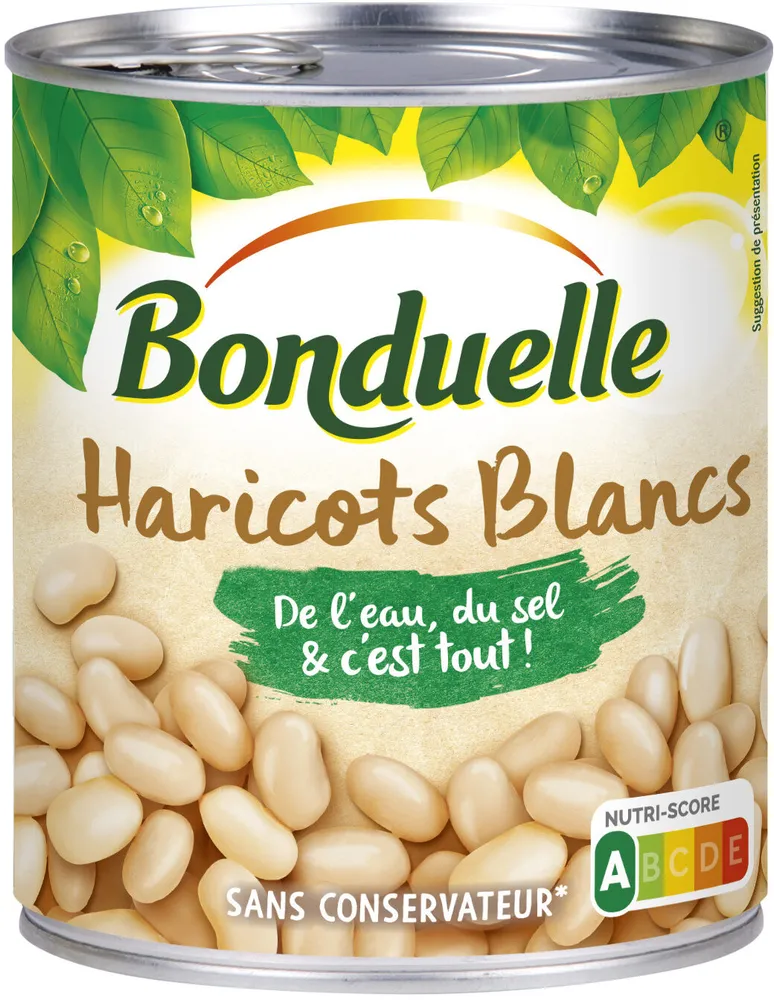 Haricots blancs Jus Nature 4/4
