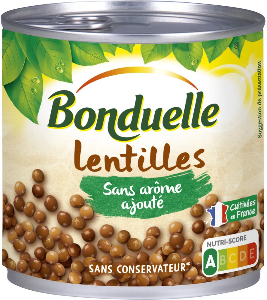 Lentilles Jus Nature 1/2