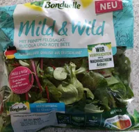 Mild & Wild mit Feldsalat, Rucola & rote Bete