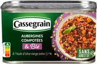 Aubergines compotées & Blé 1/2
