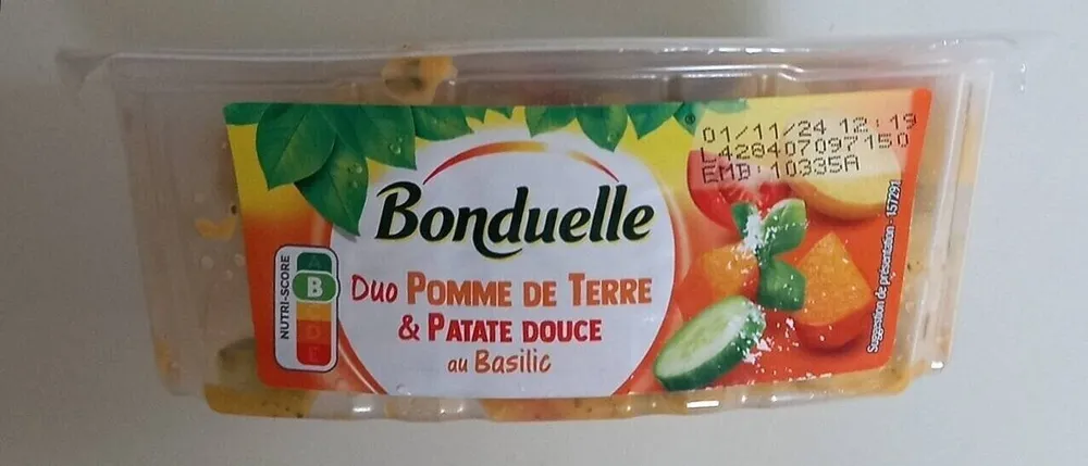 Pomme de terre patate douce 280g