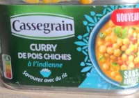 Curry de pois chiches a l'indienne