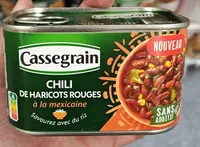 Chili de haricots rouges a la mex