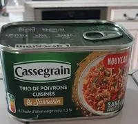 Trio de poivrons cuisinés et sarrasin