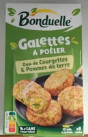 Galettes Duo Courgettes & Pdt 300g