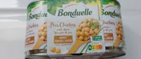 Pois chiches très peu de jus 1/4x2