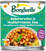Kikkererwten in Mediterraanse Saus