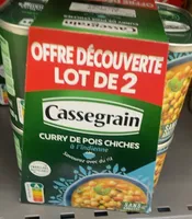 CURRY DE POIS CHICHES à l'indienne