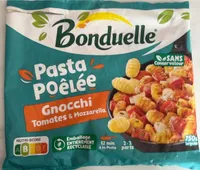 Pasta poêlée gnocchi tomate & mozzarella