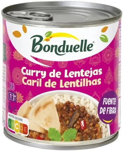 Curry de Lentejas / Caril de Lentilhas