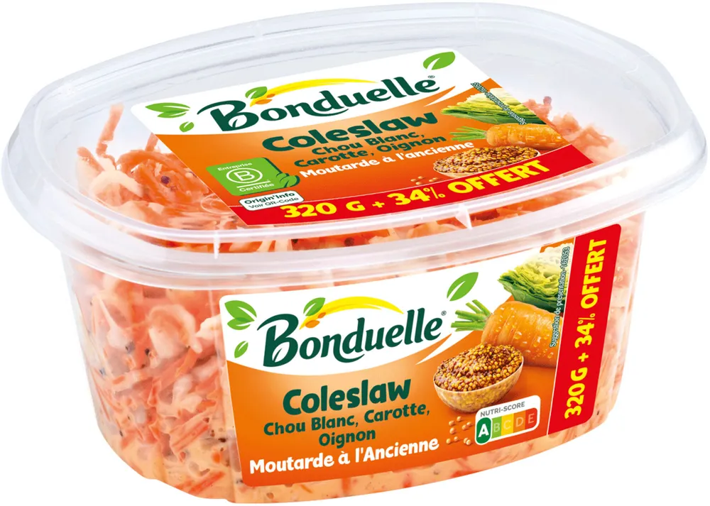 COLESLAW 320G + 34% offert