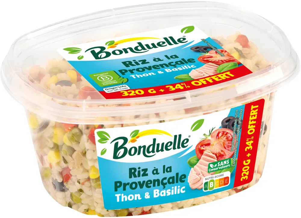 Riz à la Provençale - Thon & Basilic