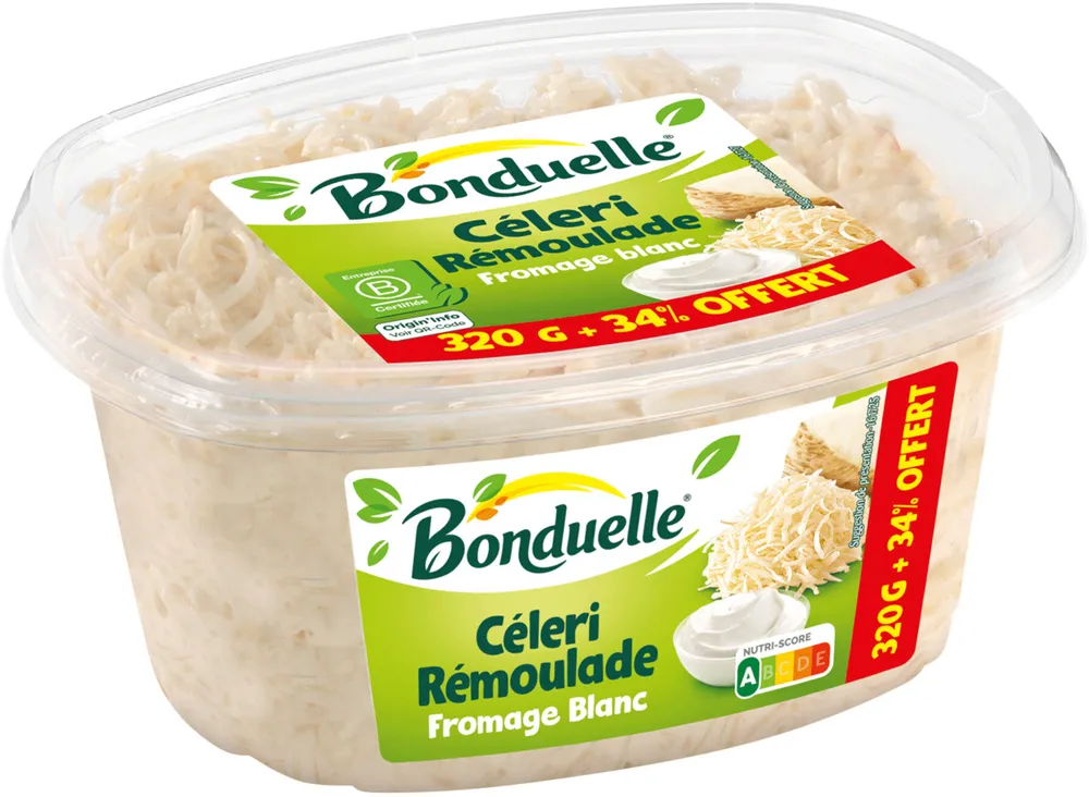 Céleri fromage blanc 300g +34% off