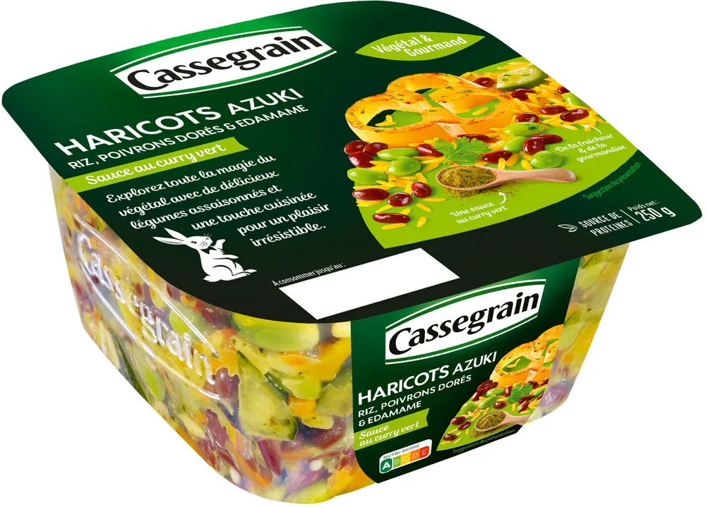 Salade csg azuki curry vert 250g
