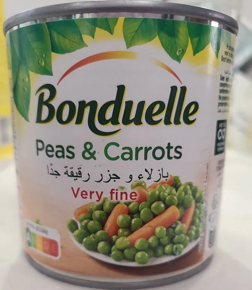 Peas & carrots (petits pois carottes)