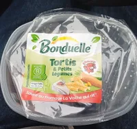 Tortis et petits légumes sauce Vache qui rit